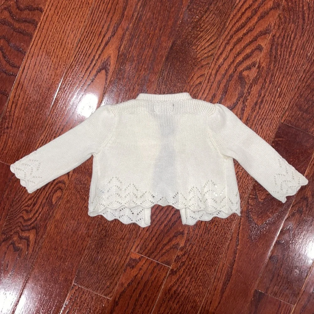 NWT Ralph Lauren Infant Girls' Pointelle Shrug